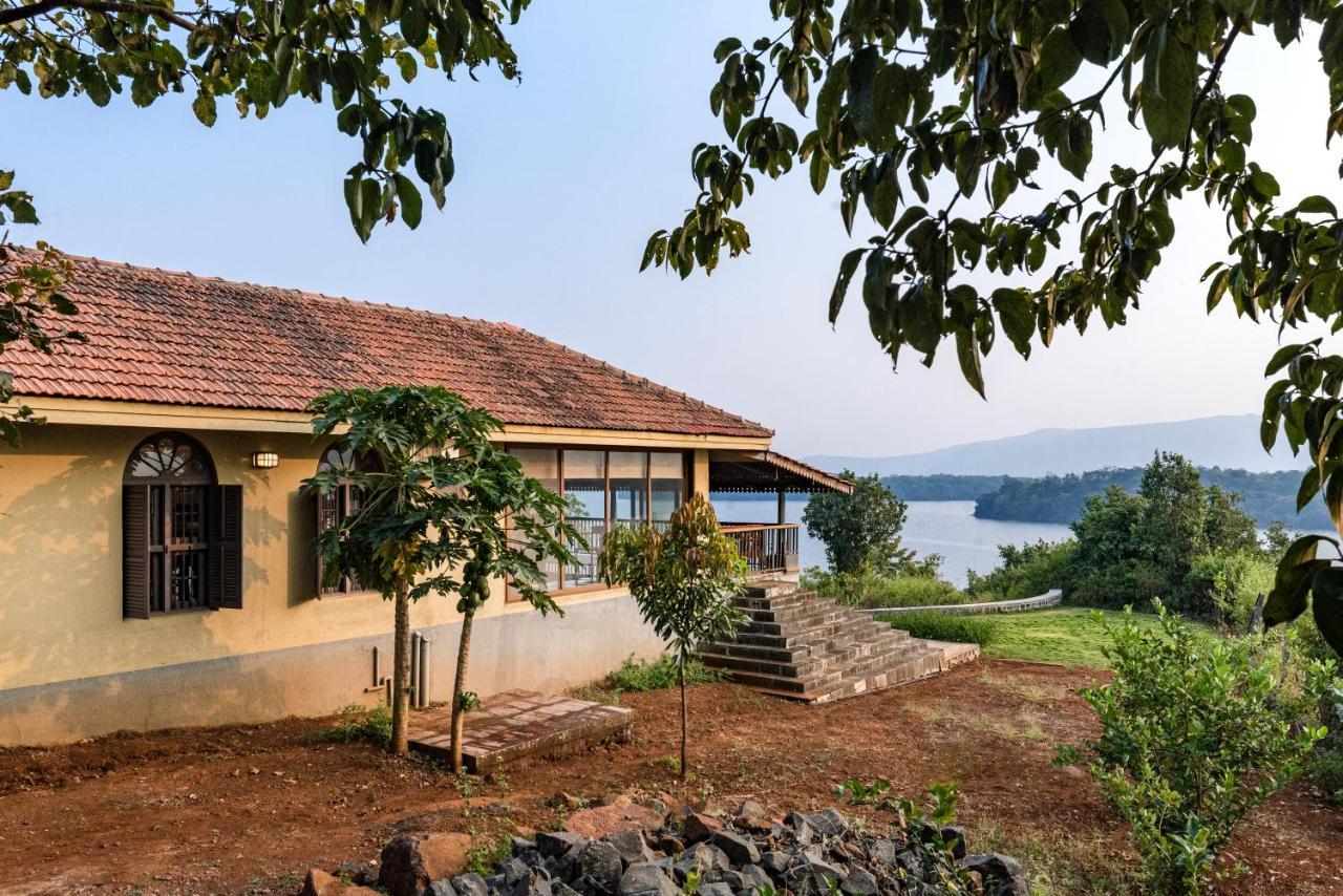 Saffronstays Anantham, Kamshet - Pet-Friendly Lakefront Villa With A Huge Verandah Nethersole Dam Ngoại thất bức ảnh